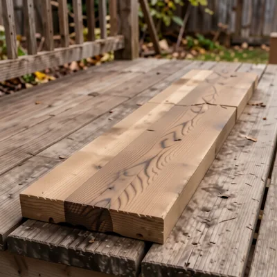 Treated Timber Reject Decking Boards, 25 x 120 x 1800mm, Pack of 10
