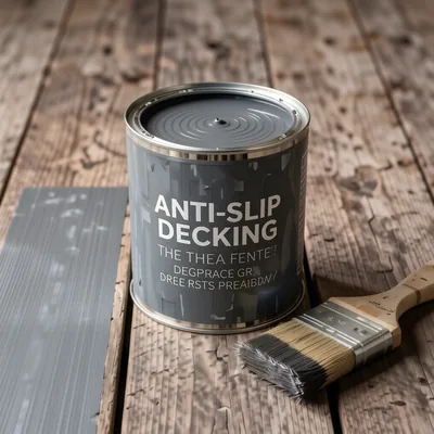 Anti-Slip Decking Paint, Anthracite Grey, 5L