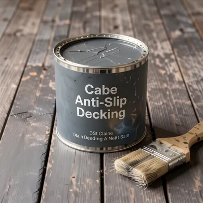 Slate Anti-Slip Decking Stain, 2.5 Litre