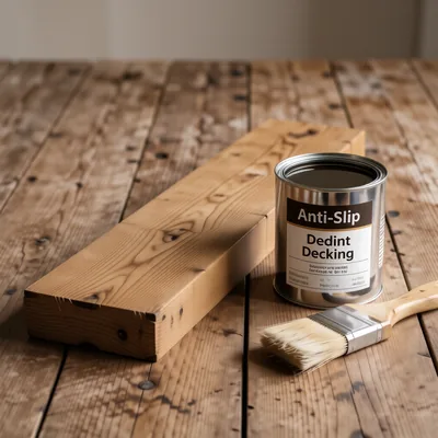 Country Oak Anti-Slip Decking Stain, 5 Litres