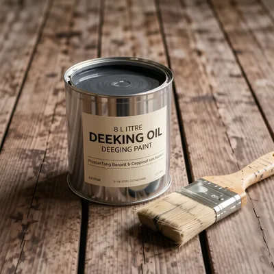 Natural Water-Based Decking Oil, 5 Litre