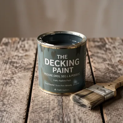 Matt Charcoal Decking Paint, 2.5L