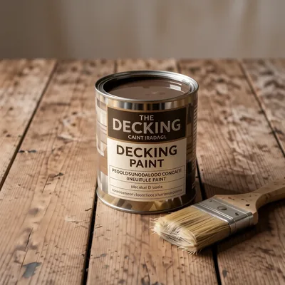Matt English Oak Decking Paint, 5L