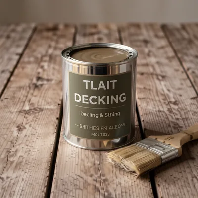 Matt Warm Stone Decking Paint, 2.5L