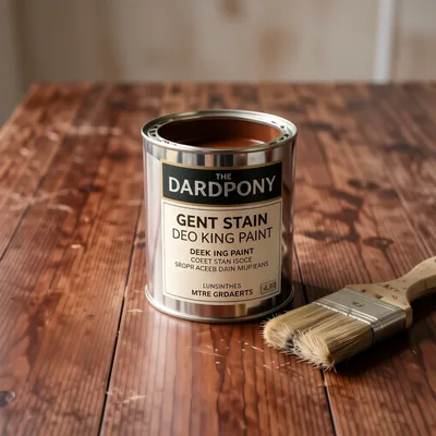 Rich Mahogany Matt Decking Wood Stain, 2.5L