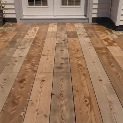 Untreated English Larch Decking