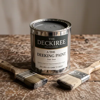 Matt Dark Silver Decking Paint, 2.5L