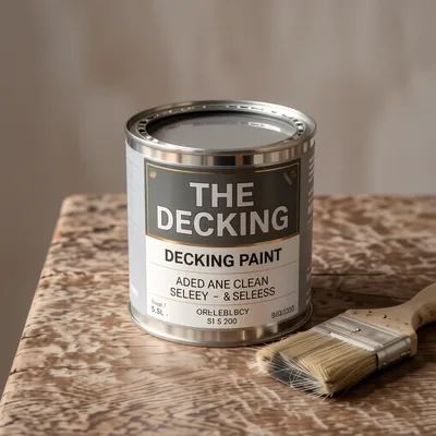 Matt Light Silver Decking Paint, 2.5L