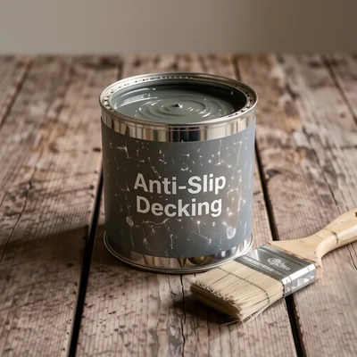 Clear Anti-Slip Decking Oil, 2.5 Litre