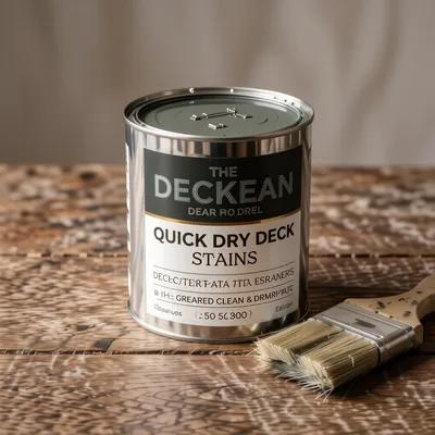 Clear Satin Quick Dry Decking Stain, 5L