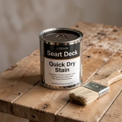 Light Oak Satin Decking Stain, Quick Dry, 5L