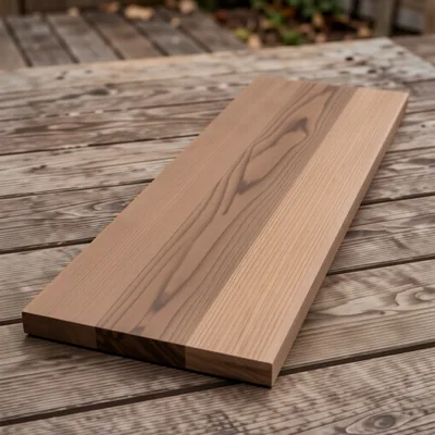 Brown Spruce Decking Board, 1.8m x 120mm x 24mm